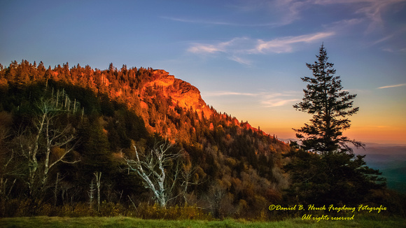 Evening Light at Devils Courthouse
