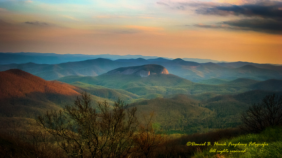 Looking Glass Rock Valley Sunset 4760