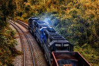 Autumn Coal Train