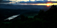 French Broad Sunset Pano