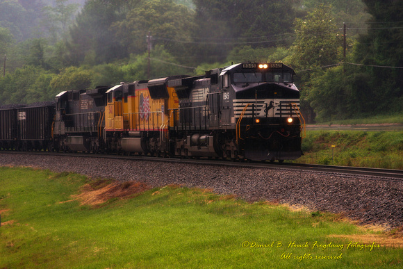 NS 8945 and 146 Cars of Coal