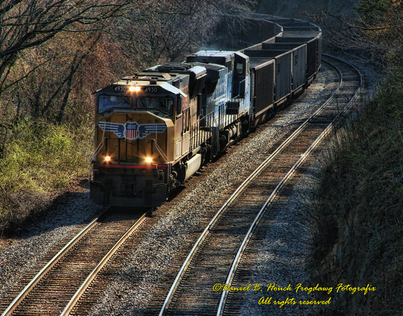 UP 4930 Heading for the Coalfields
